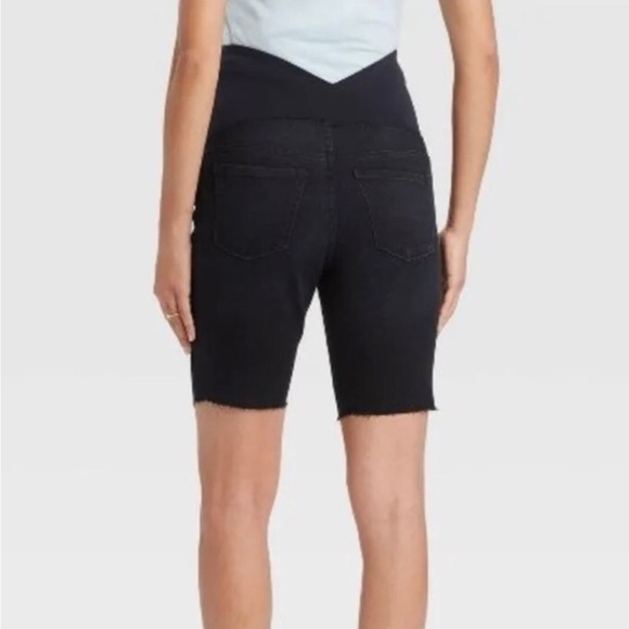 Isabel Maternity by Ingrid & Isabel Women’s Shorts Blk Jean Size-Various NWT - Picture 3 of 5